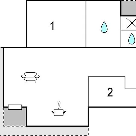 2 Bedroom Gorgeous In *